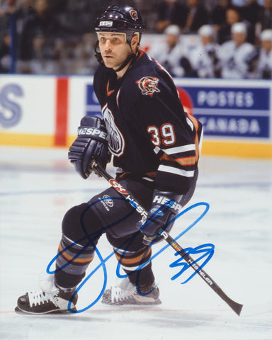 DOUG WEIGHT SIGNED EDMONTON OILERS 8X10 PHOTO