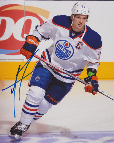 ANDREW FERENCE SIGNED EDMONTON OILERS 8X10 PHOTO 2