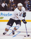 JORDAN EBERLE SIGNED EDMONTON OILERS 8X10 PHOTO 2