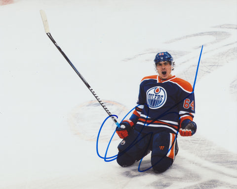 NAIL YAKUPOV SIGNED EDMONTON OILERS 8X10 PHOTO 3