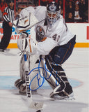 DEVAN DUBNYK SIGNED EDMONTON OILERS 8X10 PHOTO 4