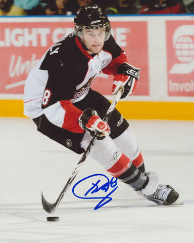 BRETT CONNOLLY SIGNED PRINCE GEORGE COUGARS 8X10 PHOTO
