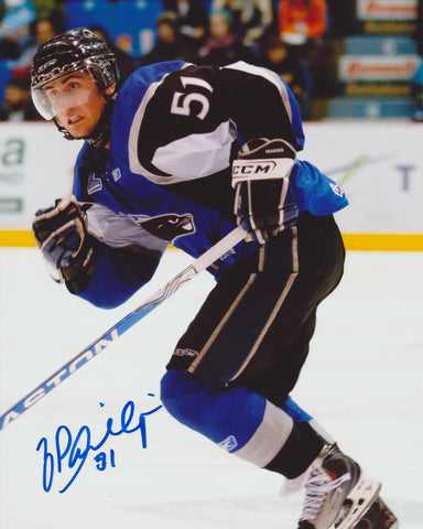 ZACK PHILLIPS SIGNED ST JOHN'S SEA DOGS 8X10 PHOTO