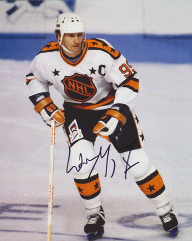 WAYNE GRETZKY SIGNED NHL ALL STAR GAME 8X10 PHOTO