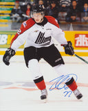 NATHAN MACKINNON SIGNED QMJHL SUPER SERIES  8X10 PHOTO