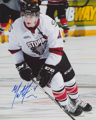 MATT FINN SIGNED GUELPH STORM 8X10 PHOTO