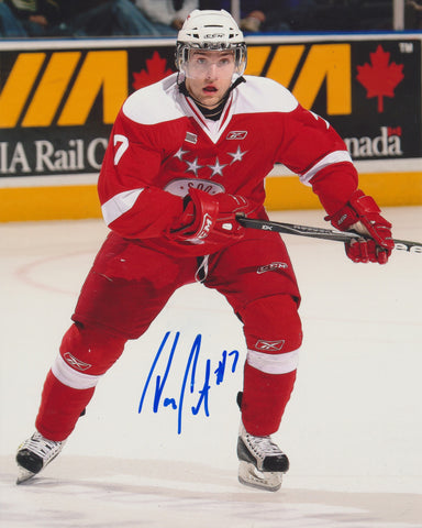 DANIEL CATENACCI SIGNED SAULT SAINTE MARIE GREYHOUNDS 8X10 PHOTO