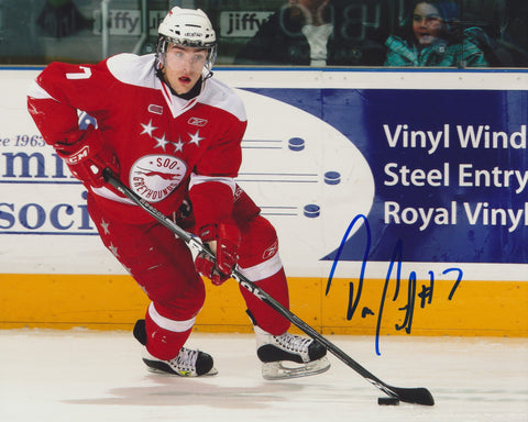 DANIEL CATENACCI SIGNED SAULT SAINTE MARIE GREYHOUNDS 8X10 PHOTO 2