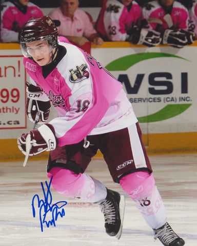 MATT PUEMPEL SIGNED PETERBOROUGH PETES 8X10 PHOTO 2