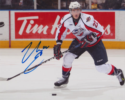 NICK EBERT SIGNED WINDSOR SPITFIRES 8X10 PHOTO