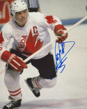 DENIS POTVIN SIGNED TEAM CANADA 8X10 PHOTO