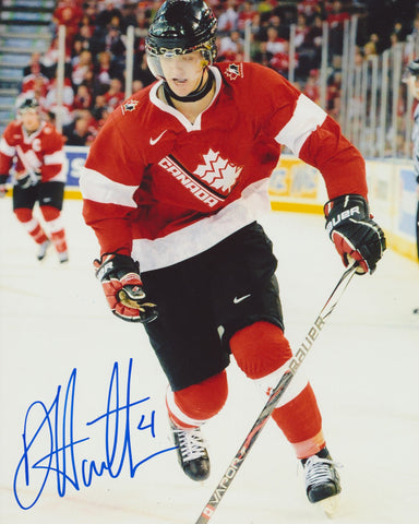 DOUGIE HAMILTON SIGNED TEAM CANADA 8X10 PHOTO