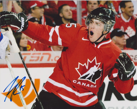 TANNER PEARSON SIGNED TEAM CANADA 8X10 PHOTO 2