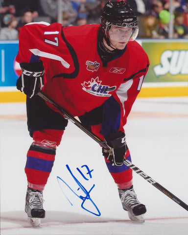 NICKLAS JENSEN SIGNED CHL TOP PROSPECTS GAME 8X10 PHOTO