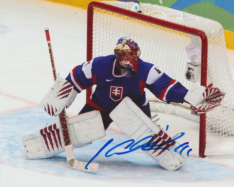 JAROSLAV HALAK SIGNED TEAM SLOVAKIA 8X10 PHOTO