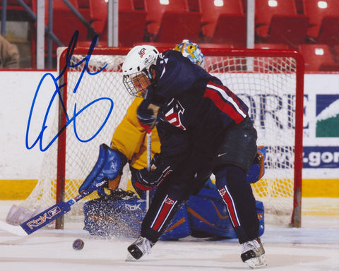 JORDAN SCHROEDER SIGNED TEAM USA 8X10 PHOTO