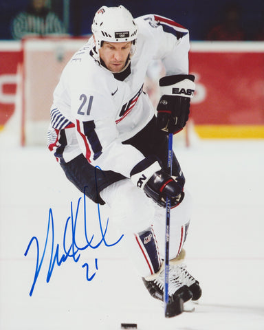 MIKE KNUBLE SIGNED TEAM USA 8X10 PHOTO