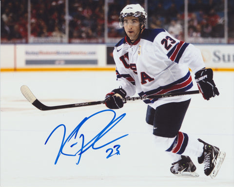 KYLE PALMIERI SIGNED TEAM USA 8X10 PHOTO