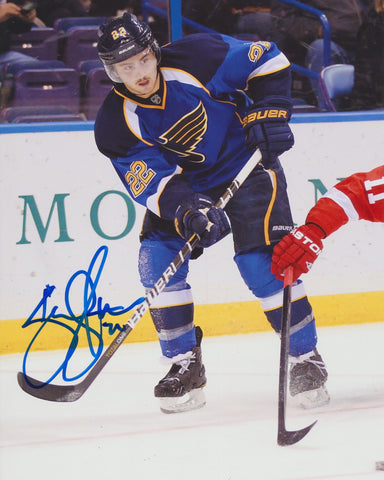 KEVIN SHATTENKIRK SIGNED ST. LOUIS BLUES 8X10 PHOTO 2