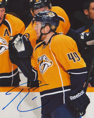 RYAN ELLIS SIGNED NASHVILLE PREDATORS 8X10 PHOTO