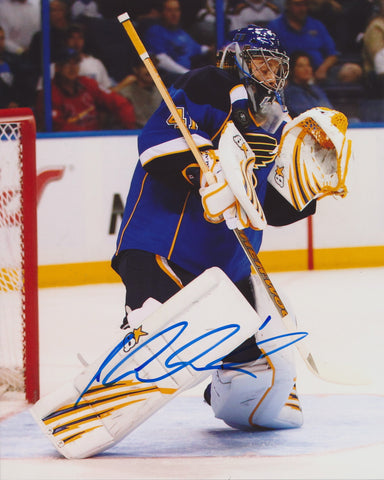 JAROSLAV HALAK SIGNED ST. LOUIS BLUES 8X10 PHOTO 2