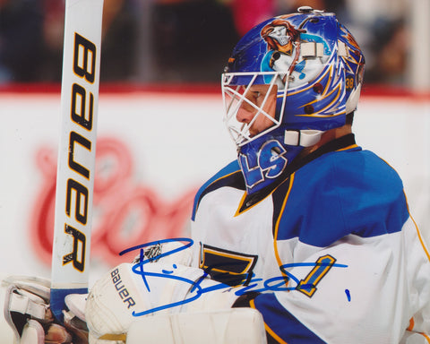 BRIAN ELLIOTT SIGNED ST. LOUIS BLUES 8X10 PHOTO 2