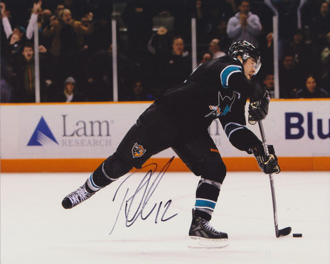 PATRICK MARLEAU SIGNED SAN JOSE SHARKS 8X10 PHOTO