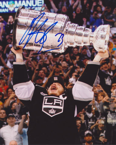 DUSTIN BROWN SIGNED LOS ANGELES KINGS 8X10 PHOTO