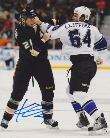 KYLE CLIFFORD SIGNED LOS ANGELES KINGS 8X10 PHOTO 2