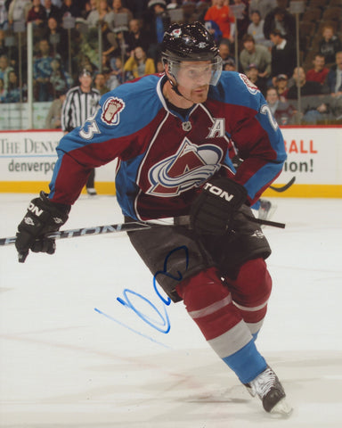 MILAN HEJDUK SIGNED COLORADO AVALANCHE 8X10 PHOTO