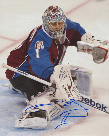 SEMYON VARLAMOV SIGNED COLORADO AVALANCHE 8X10 PHOTO