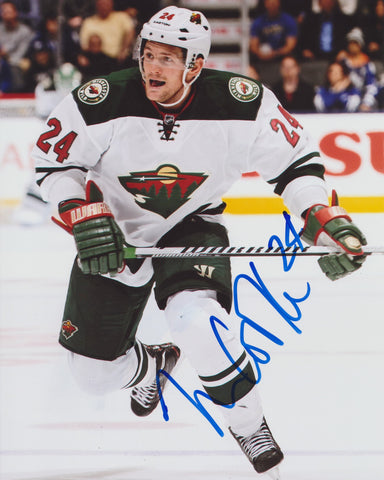 MATT COOKE SIGNED MINNESOTA WILD 8X10 PHOTO