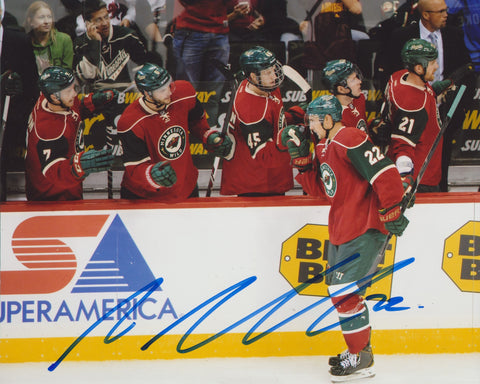 NINO NIEDERREITER SIGNED MINNESOTA WILD 8X10 PHOTO