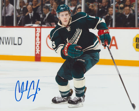 CHARLIE COYLE SIGNED MINNESOTA WILD 8X10 PHOTO