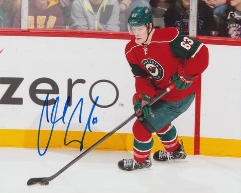 CHARLIE COYLE SIGNED MINNESOTA WILD 8X10 PHOTO 2