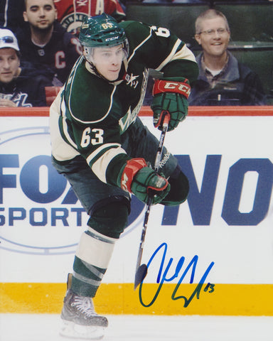 CHARLIE COYLE SIGNED MINNESOTA WILD 8X10 PHOTO 3