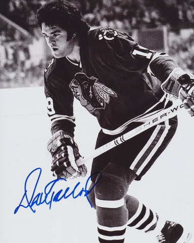 DALE TALLON SIGNED CHICAGO BLACKHAWKS 8X10 PHOTO 2