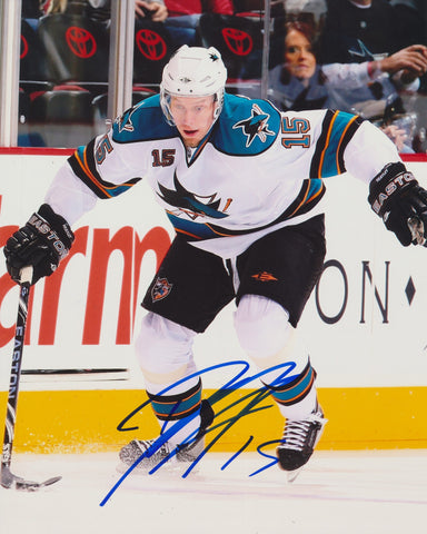 DANY HEATLEY SIGNED SAN JOSE SHARKS 8X10 PHOTO