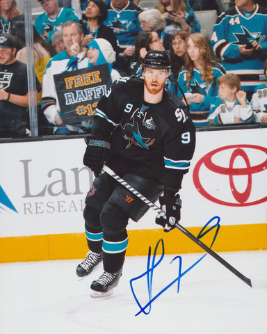 MARTIN HAVLAT SIGNED SAN JOSE SHARKS 8X10 PHOTO 2