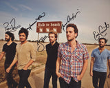 YOUNG THE GIANT SIGNED 8X10 PHOTO 5