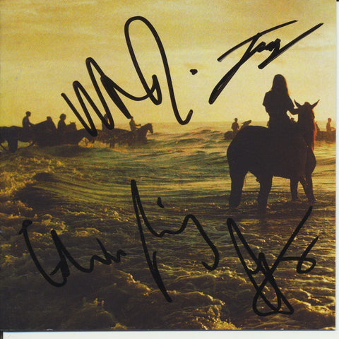 FOALS SIGNED HOLY FIRE CD BOOKLET