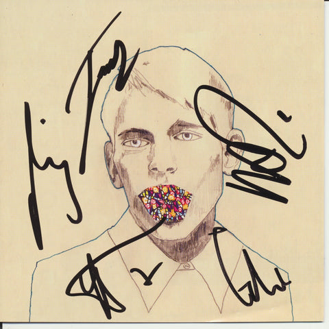 FOALS SIGNED ANTIDOTES CD COVER