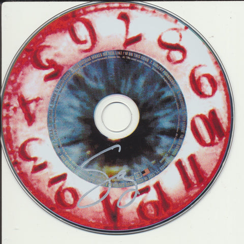 SERJ TANKIAN SIGNED SYSTEM OF A DOWN MEZMERIZE CD DISK