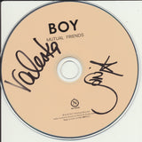 BOY DUO SIGNED MUTUAL FRIENDS CD DISK VALESKA STEINER & SONJA GLASS