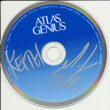 ATLAS GENIUS SIGNED WHEN IT WAS NOW CD DISK