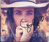 SERENA RYDER SIGNED HARMONY CD COVER