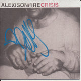 DALLAS GREEN SIGNED ALEXISONFIRE CRISIS CD COVER