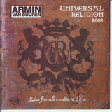 ARMIN VAN BUUREN SIGNED UNIVERSAL RELIGION CHAPTER 3 CD COVER