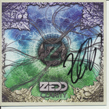 ZEDD SIGNED CLARITY CD COVER ANTON ZASLAVSKI