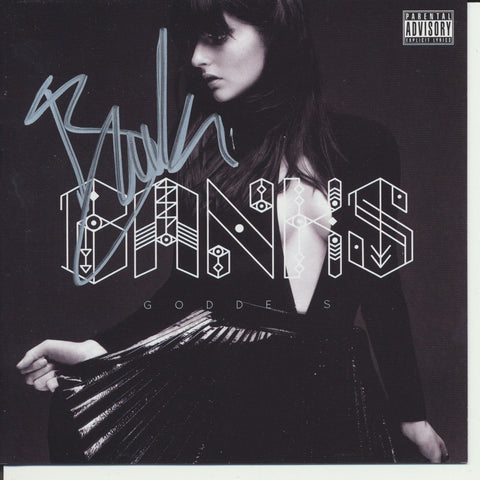 JILLIAN BANKS SIGNED GODDESS CD COVER